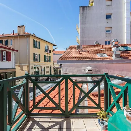 Cosy Au Coeur Des Halles De Biarritz, A 10 Min Des Plages, Avec Balcon Et Wifi Gratuit - Fr-1-3-609 Apartment Biarritz